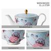 Wedgwood Dujuan Tea Set with Teapot, 2 Cups & 2 Saucers