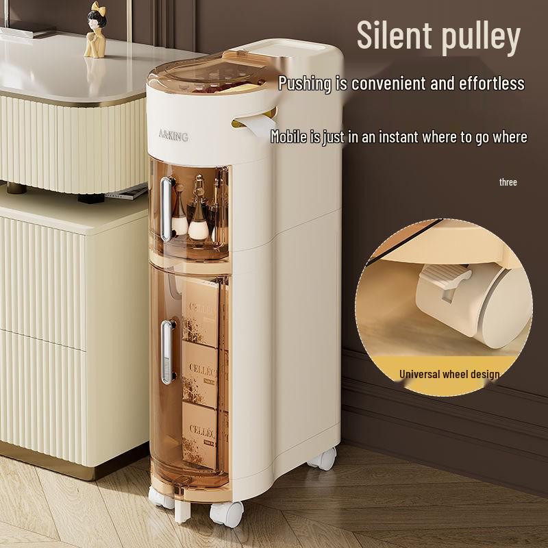 Slim Multi-Layer Bathroom & Kitchen Gap Storage Cabinet Drawer