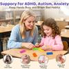 Bristle Tactile Sensory Calm Strips | Soft, Gentle & Rich Texture| 8PC | Suction Cup Toys for Kids | Autism, ADHD Anxiety Relief | Quiet Fidget Toys