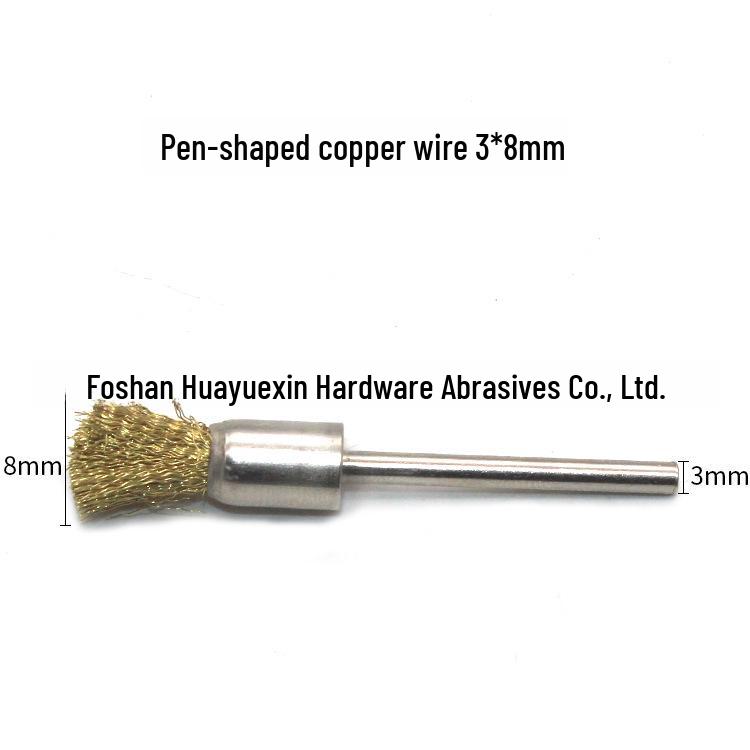 Perie de sârmă în formă de cupă pentru îndepărtarea ruginii și a vopselei, Compatibilă cu bormașini de mână și polizoare electrice, Mâner T-bar de 6 mm