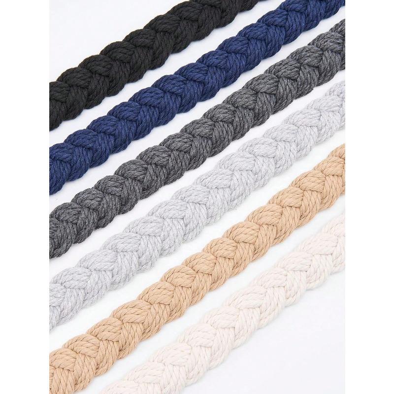 Handmade Braided Rope Curtain Tie Backs, Multiple Colors & Sizes Available, Suitable For Curtain Fixing