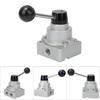 G1 4in Lever Hand Valve Direct Acting Aluminum Alloy 3 Position 4 Way VH200 02 0 8kgf cm²