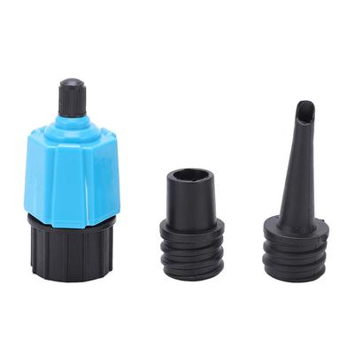 Paddleboard-Pumpenadapter Kompaktes Design Druckbeständigkeit Legierung Nylon Aufblasbare Pumpe Ventil
