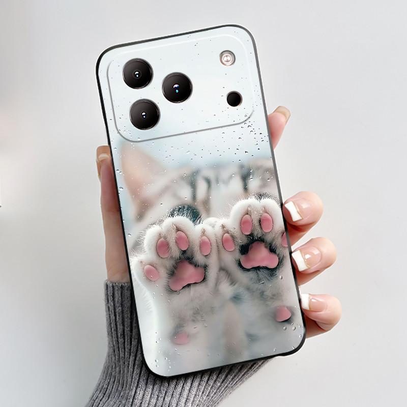 Casing For BlackView Wave 7C Phone Case Aesthetic Luxury Cute Cool Boys Girls Pattern Black Soft TPU Protective Shell Cover