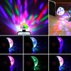 Disko Bar Partisi için Faydalı 4W 3 LED USB RGB Renkli Neon Işık Sahne Lambası