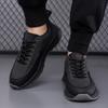 Fashion Spring Autumn Platform Leather Casual Sneakers for Men Designer Soft-soled Men's Shoes Fashion Light Sports Zapatos De Hombre