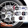 4PCS 60mm Car Wheel Center Hub Caps Tire Badge Cover For Mustang Focus Fiesta Mondeo Fusion Kuga Ranger Transit Accessories Zzxc16