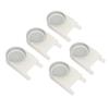 5 Pcs Bee Feeder Beehive Entrance Drinking Feeder Plastic Bee Drinking Equipment for Beekeeping