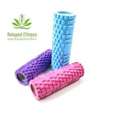 30cm Wolf Tooth Foam Roller: 3D Floating Point Muscle Relaxer, High-Density Yoga Column.