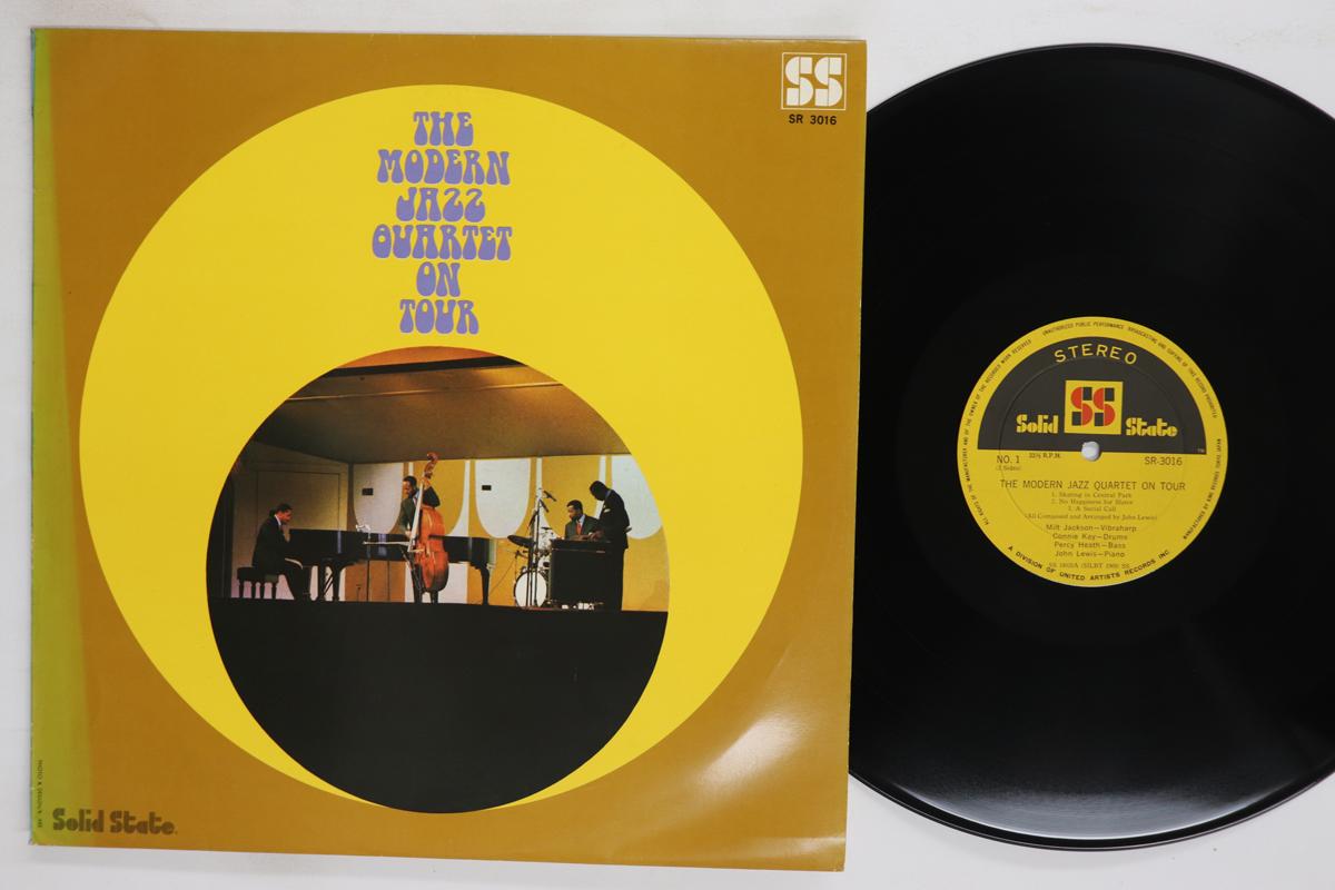 Виниловая пластинка MODERN JAZZ QUARTET Modern Jazz Quartet On Tour SR3016 SOLID STATE 1968 Япония Джаз Б/у
