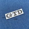 Volkswagen GTD Metal Grille Badge for Golf 7, Lingdu, Polo, Rline 6, Rear & Side Car Emblem.