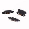 1 Pair 2 Pole Male Female 2A Waterproof Magnetic Pogo Pin Connector 2.54Mm Spring Fast Charging Dc Power Socket 2Pin