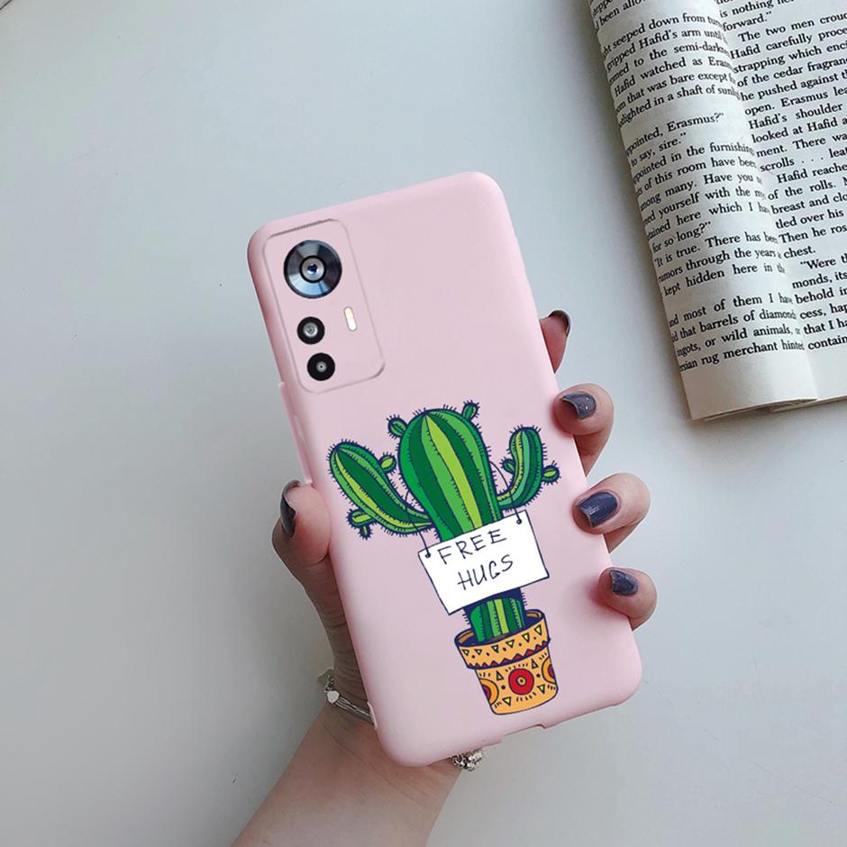 For Xiaomi 12T Case On Xiaomi 12T Pro Back Cover Cute Cartoon Silicone Soft TPU Protective Bumper For Xiaomi 12Tpro Phone Fundas