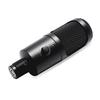 Censreal Condenser Microphone BM-U750 Unidirectional USB Microphone Volume Adjustment Noise Suppression Clamp Arm Style Black