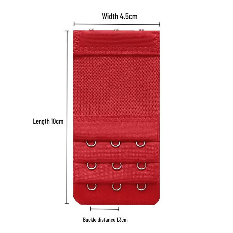 Extensie de sutien compactă cu 3 rânduri: Cataramă 1.3CM, Lățime 4.5CM