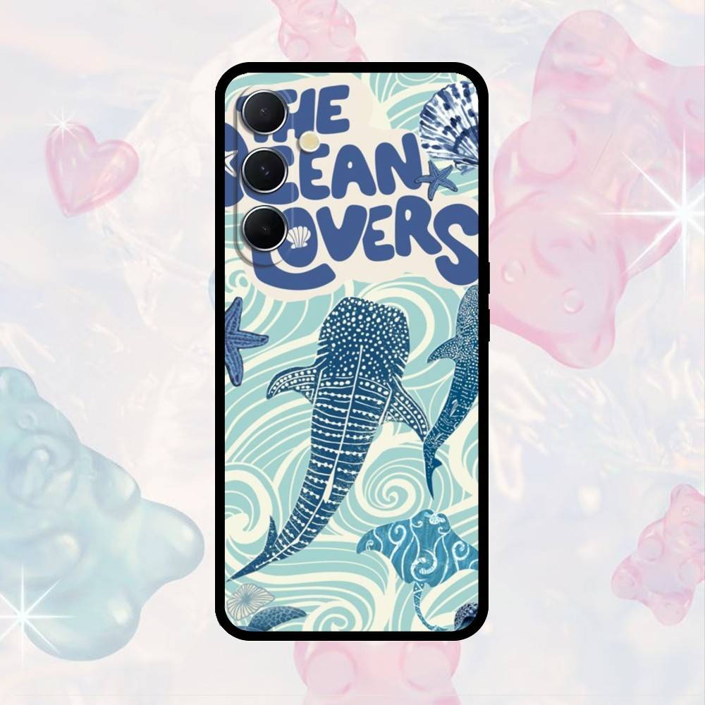 AAA Whale  Phone Case For Samsung S25,S24,S21,S22,S23,S30,Ultra,S20,Plus,Fe,Note,10,9,5G Black Cover