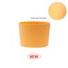 8.5-9.0cm Universal Reusable Silicone Cup Lids Fresh Cover Silicone Insulation Anti-Dust Cup Cover Coffee Mug Lids Cup Sleeve
