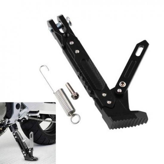 

Motorcycle CNC Alloy Adjustable Side Tripod Holder Cool Styling Fall Protect