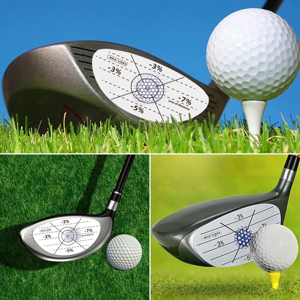 

Putters Hitting Recorder Swing Trainers Impact Tape Golf Training Aid Labels Impact Aiming Stickers
