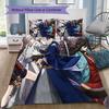 Tōken Ranbu Pattern Bedding,Quilt Set Quilt Cover Pillowcase Home Birthday Gift (1*duvet cover+2*pillowcase,without core)FSJT261012060