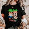 Spread Kindness Like Wildflowers 100% Cotton T-shirt Mens Tees Top, Motivational Tee, Inspirational Shirt,