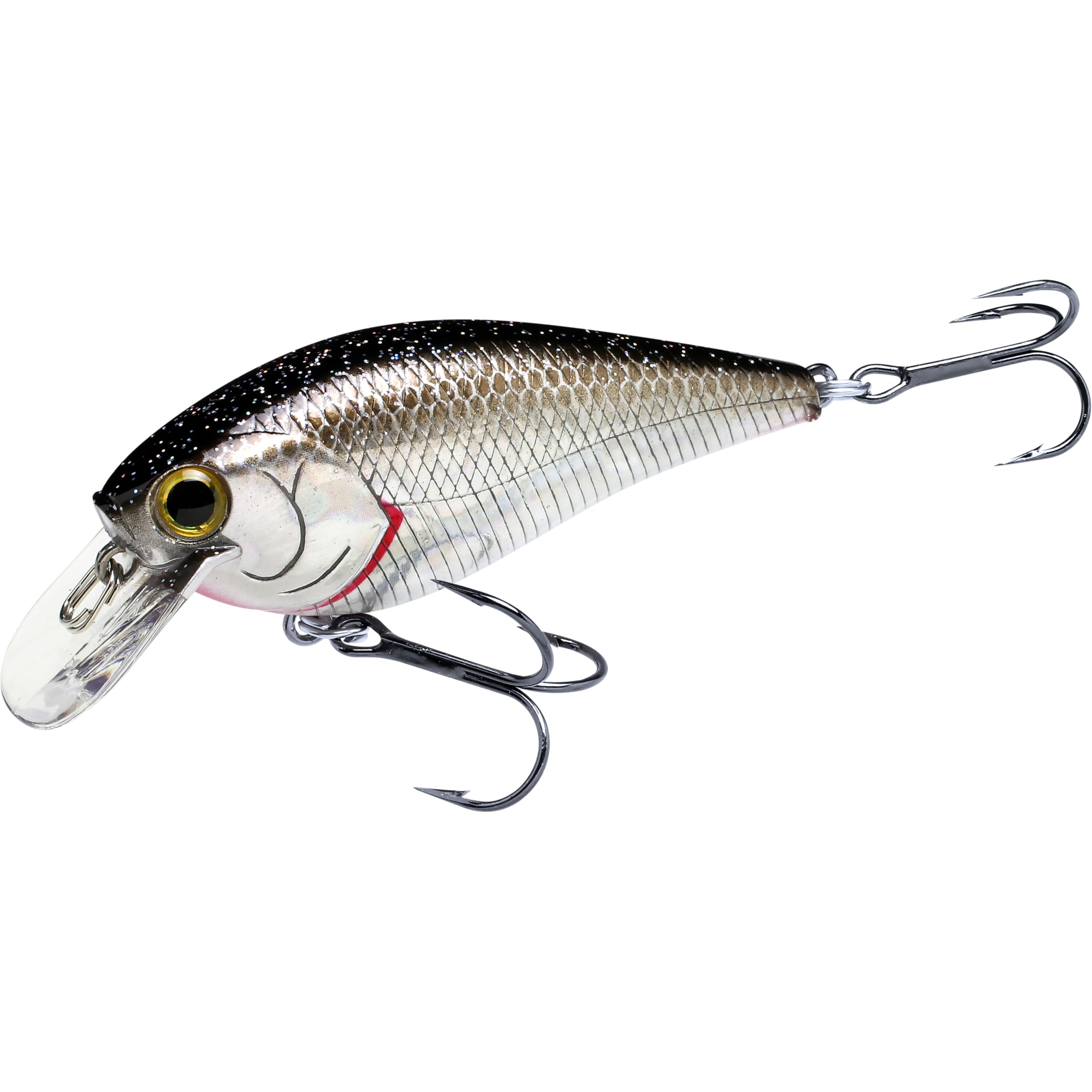 

Lucky Craft USA FAT CB BDS Magic US Standard Color Fishing Lure Crankbait BP Golden 2.2 - (419 Shiner)