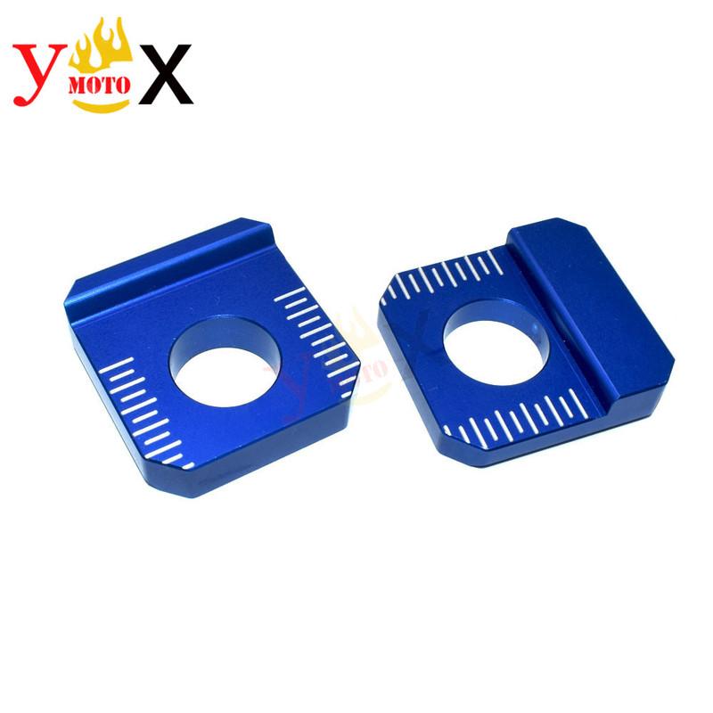 Tenere 700 Motorcycle CNC Rear Axle Blocks Chain Adjuster For Yamaha TENERE700 2019-2021