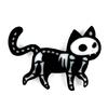 1Pc/5Pcs Shiny Five Syles Kitten Keychain Silicone Molds for Valentine Gift