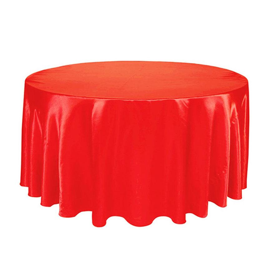 Satin Tablecloth Wedding Decoration Round Table Cover Cloth  Flexible Glass Table Protector Table Skirts Hotel Banquet Gold