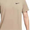 Nike T Shirts Men's Khaki Crew Neck Moderate CZ1182-247