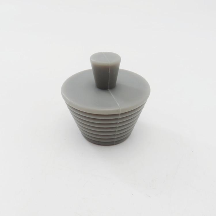 Silicone Spiral Tapered Bathtub and Sink Drain Stopper