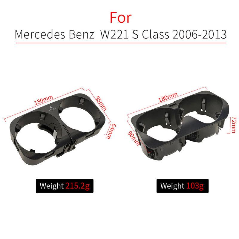 For Mercedes W221 W216 Car Centre Console Drink Cup Holder For Benz S CL Class S300 S320 S350 S400 S500 CL500 2218130014
