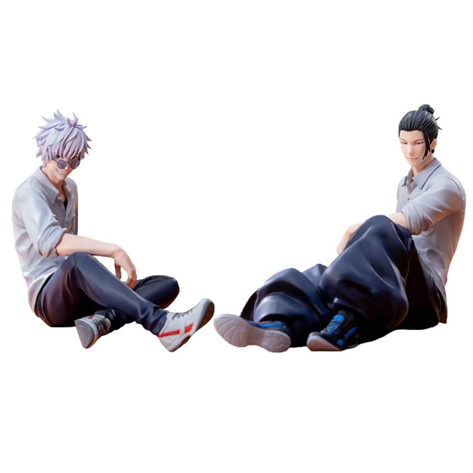 Geschenke Gojo Satoru Anime Jujutsu Kaisen Figur Geto Suguru Yumemirize Sitzende Position Sammlungsmodell Geschenk Spielzeug Actionfigur