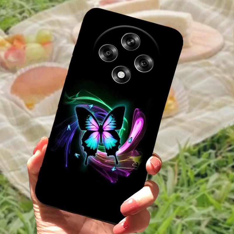 Für OPPO Reno 12 F Hülle Marmor Weiches Silikon Stoßfest Coque Für OPPO Reno 12F 5G Schützen Handyhülle Reno12F Fundas