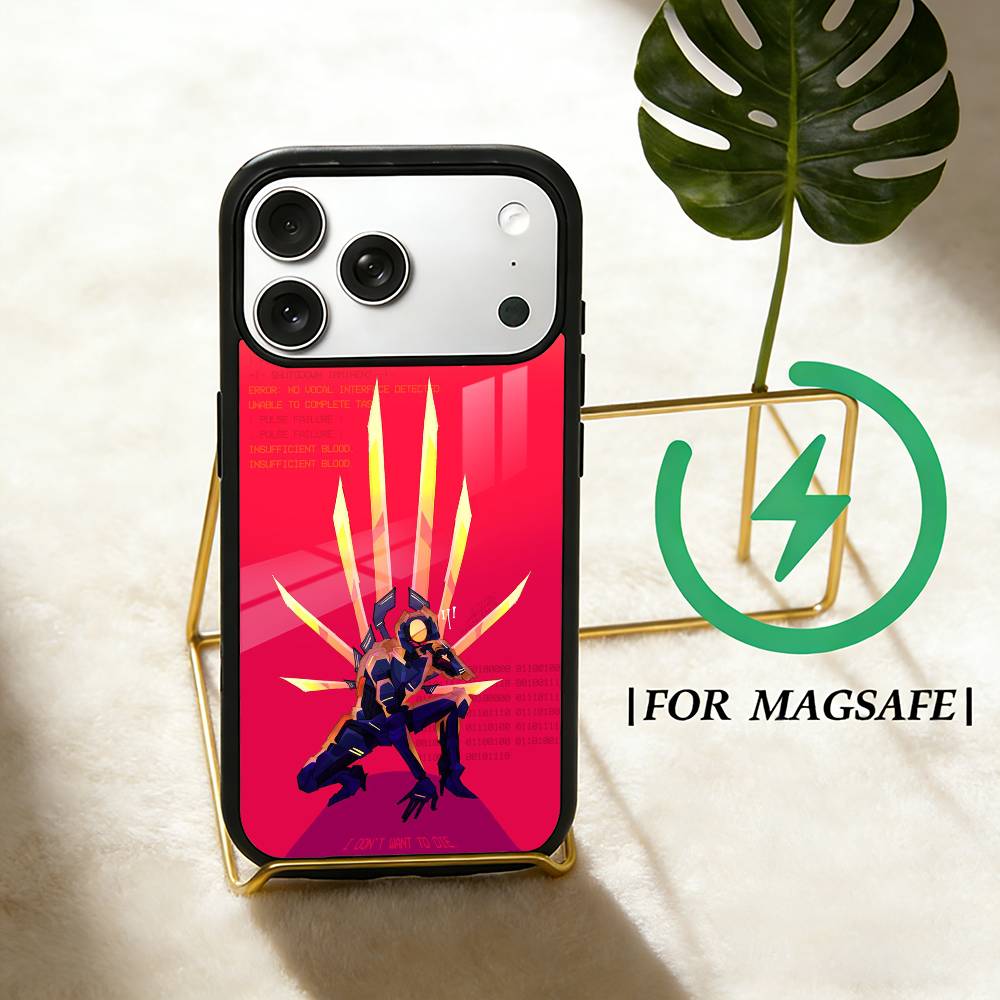 U-ULTRAKILL the world looks red Phone Case For iPhone 17,16,15,14,13,12,Plus,Pro,Max For Magsafe Magnetic Wireless Charge