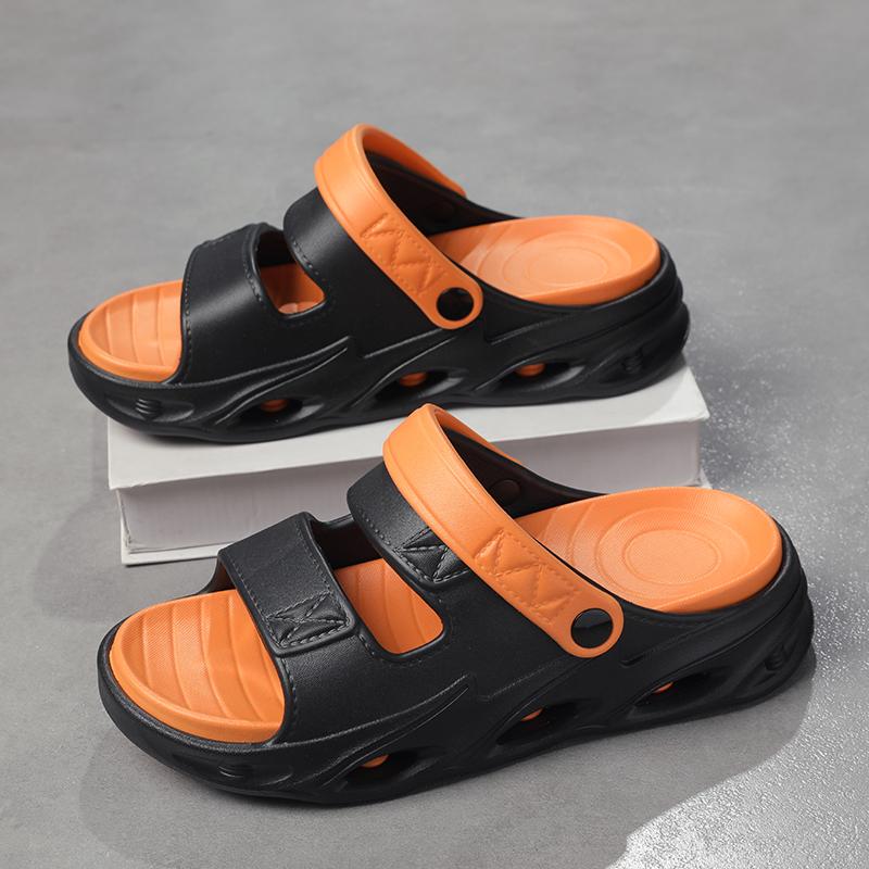 Fashion 2025 New Men's Massage Slippers Indoor Outdoor Sandals Beach Comfortable Soft Slides Clogs Casual Shoes Men Women Home Slippers