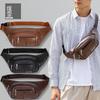 Leather Breast Bag, Men's Multi-functional Shoulder Fanny Pack, Crossbody Backpack, Casual Sports Fanny Pack, Waterproof Fanny Pack.
