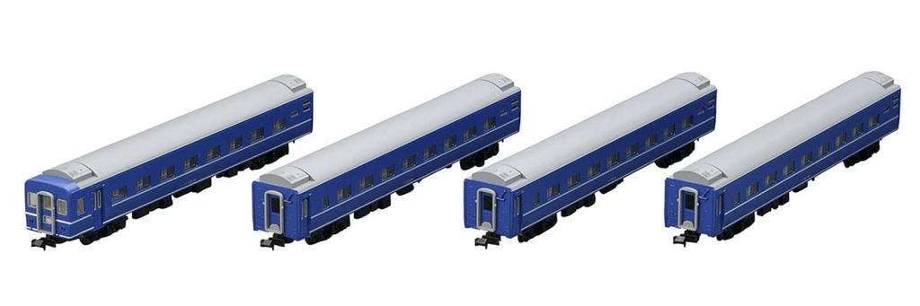 TOMIX N Gauge JNR 24 Series 25 100 Type Extension Set 98803 Railway Model Passenger Car