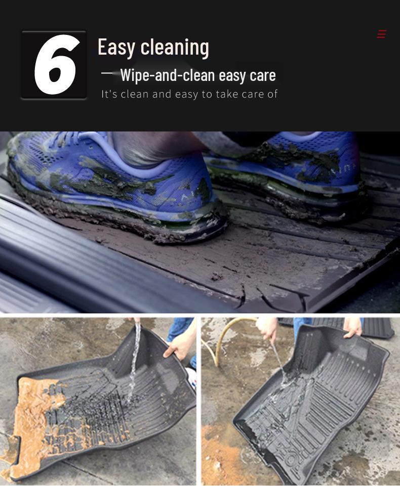 Ford Raptor F150 Tailgate Mat: Waterproof, Wear-Resistant, Eco-Friendly TPE Trunk Floor Mat