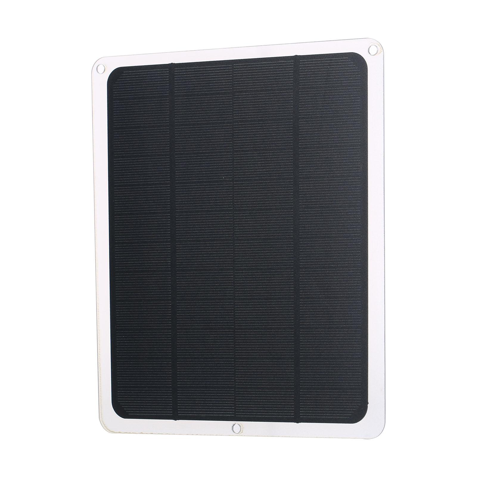 

Модернизированный Солнечный Аккумулятор Поддерживающее Зарядное Устройство 12В Портативная Водонепроницаемая Солнечная Панель Комплект Поддерживающей Зарядки для Автомобиля чёрный