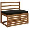 1 piece VUGHT bench cushion 100percent  polyester black