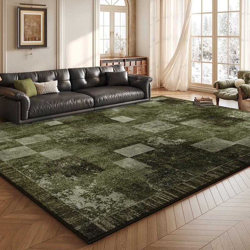 Soft Crystal Velvet Area Rug Living