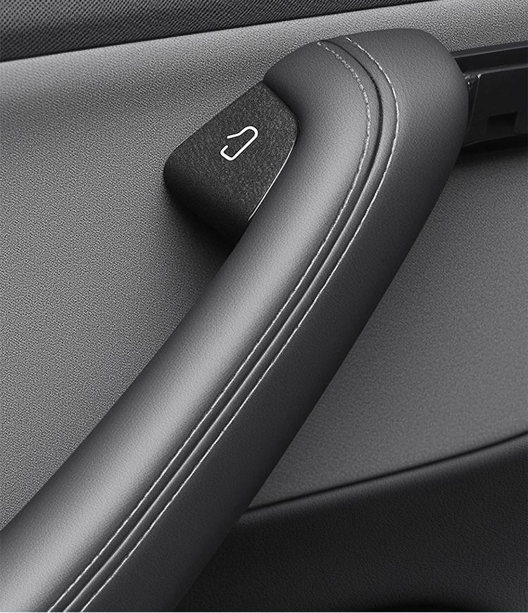 Tesla Model 3/Y Door Button Stickers - New Version Interior Protective Patches