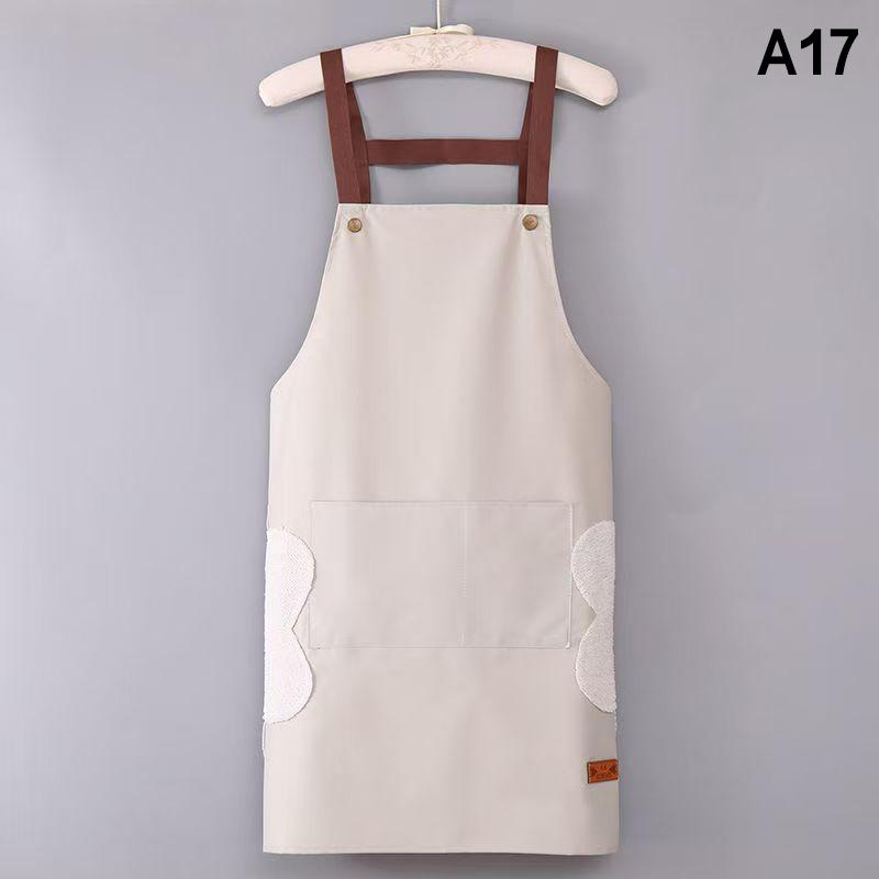 Odolná zástěra proti špíně Vodotěsná Velká kapsa Hotel Restaurace Kavárna Západní kuchyně Vaření Cukrářství Pracovní oblečení Zástěra