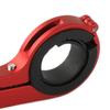 Bike Handlebar Extender Lightweight Carbon Fiber Aluminum Alloy for Phone Mount Light Lamp Red