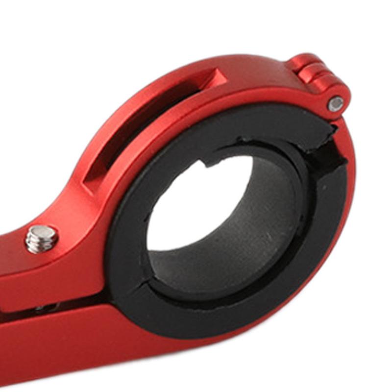 Bike Handlebar Extender Lightweight Carbon Fiber Aluminum Alloy for Phone Mount Light Lamp Red