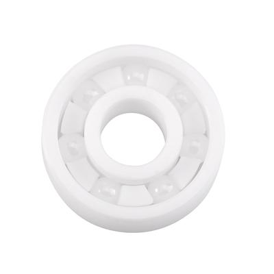 1pc Cor Branca ZrO2 Cerâmica Miniatura 608 Rolamento de Esferas para Spinner de Brinquedo de Ponta de Dedo 8*22*7mm
