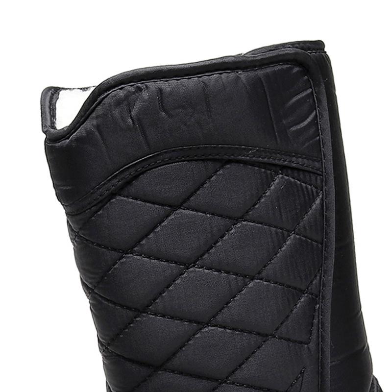Customized high-top boots cotton shoes men's snow boots velvet snow-proof and non-slip cotton shoes