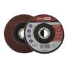 Woltersberger Rondelles Dentées Ø 125mm Grain 40 10 Pièce Braun Pour Métal &amp; Bois Meuleuse D'Angle Abrasif Lamellenscheiben...