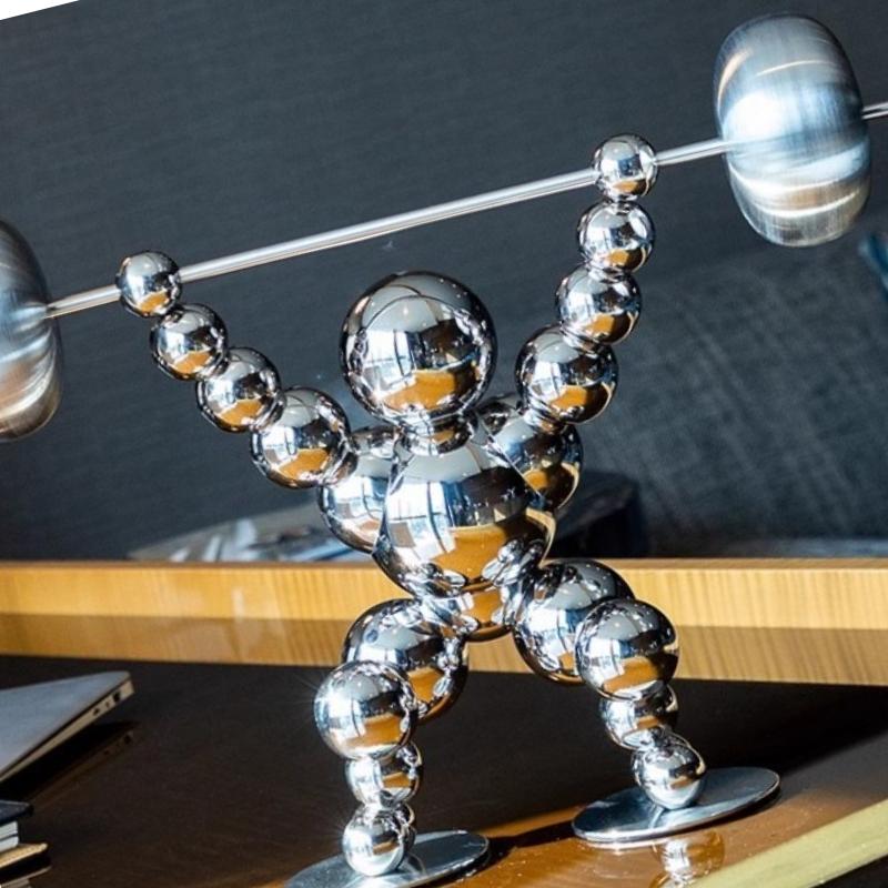 Modern Figurines Creative Desk Accessories Miniature Art Sculptures for Office Original and Funny Ornaments for Living Rooms